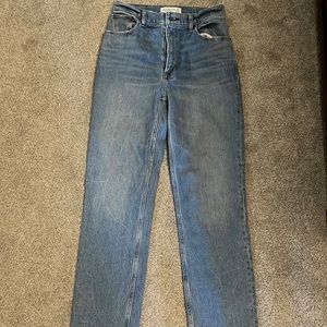 Abercrombie 90s ultra high rise jeans